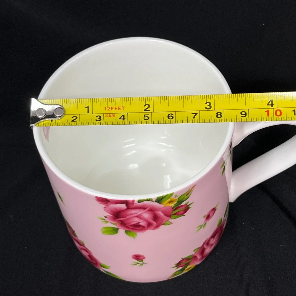 Royal Albert New Country Roses Pink Mug Saucer Set Gift Cottage Romantic Mother